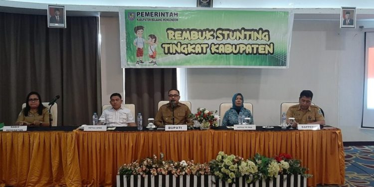 Pj Bupati Limi Buka Rembuk Stunting tingkat Kabupaten