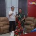 Iskandar Kamaru Sambut Silahturahmi Dandim 1303 Bolmong di Bolsel