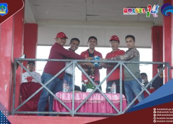 Bupati dan Wabup Bolsel Hadiri Pembukaan Turnamen Sepakbola Kapolres Cup dan Kejari Cup