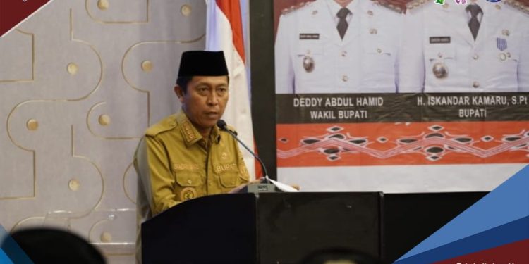 Iskandar Kamaru Jadi Narasumber Sosialisasi Peraturan UU Bidang Pertanahan