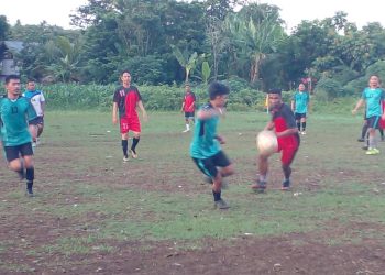 Friendly Match; KNPI Boltim FC Tumbangkan Korpri FC