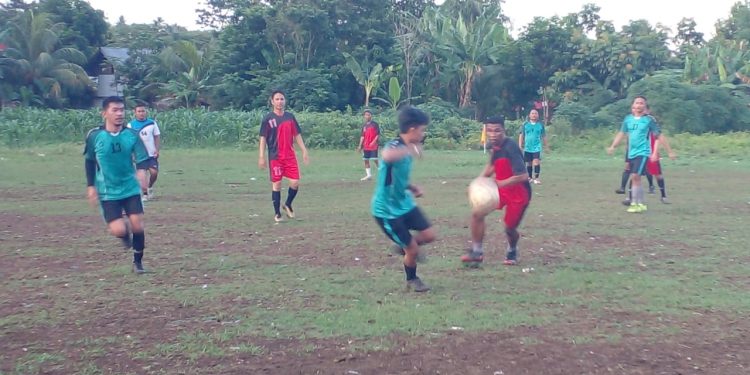 Friendly Match; KNPI Boltim FC Tumbangkan Korpri FC