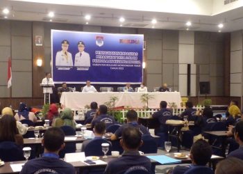 Sekda Botim Tutup Bimtek Peningkatan Kapasitas Perangkat Desa dalam Pengelolaan Keuangan