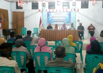 Susun RKPDes 2023 dan Rembuk Stunting, Pemdes Moyongkota Gelar Musdes