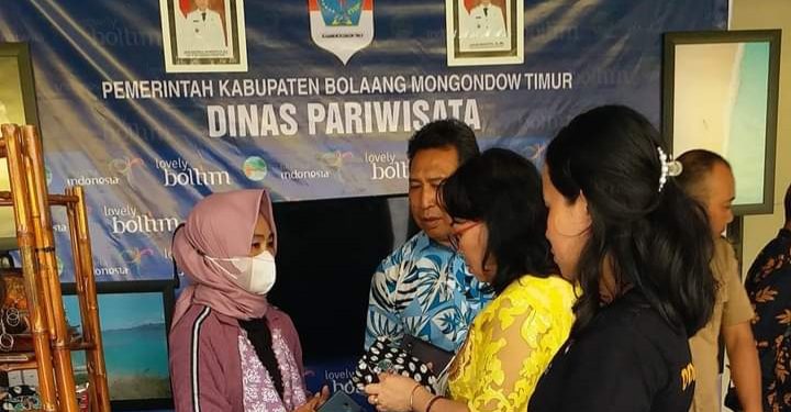 Pamerkan Potensi Wisata dan Kuliner Khas Boltim, Stand Dinas Pariwisata Ramai Pengunjung