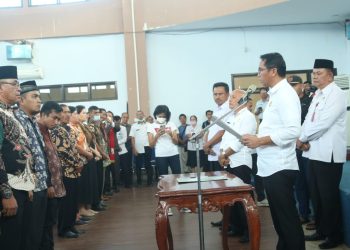 Lantik 145 BPD, Bupati Boltim Tekankan Soal Fungsi Pengawasan