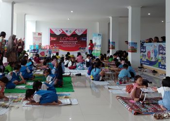 RSUD Pratama Boltim Gelar Lomba Mewarnai bagi Anak-anak