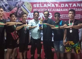Kabupaten Bolmong Raih Juara 2 Kejurda Arum Jeram 2022 di Manado