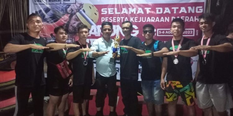 Kabupaten Bolmong Raih Juara 2 Kejurda Arum Jeram 2022 di Manado