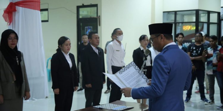 Ini Nama-nama 38 ASN yang Dilantik Bupati Boltim