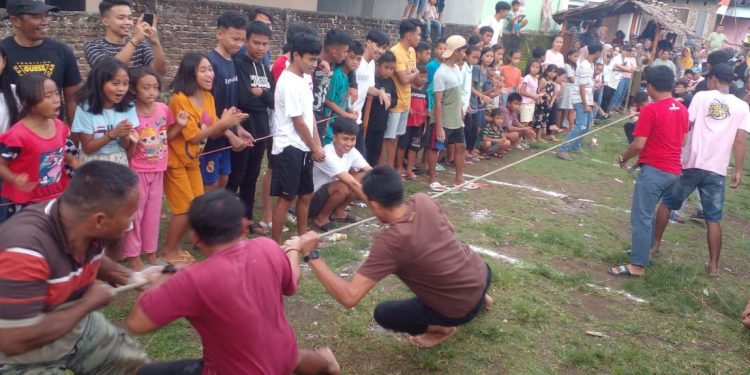 Semarakkan HUT RI, Desa Modayag II Gelar Berbagai Lomba