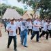 Kunjungi Desa Sengkol NTB, Sangadi di Boltim Tampilkan Tarian Dana-dana