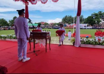 Bolsel Laksanakan HUT RI ke-77 Tahun di Momalia