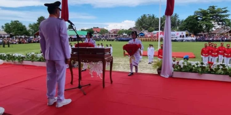 Bolsel Laksanakan HUT RI ke-77 Tahun di Momalia