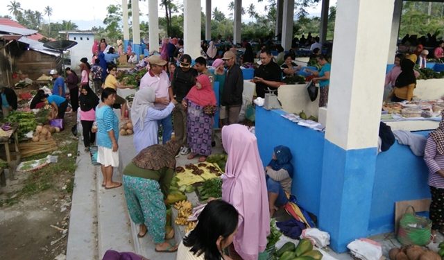 Pasar Modayag Mulai Beroperasi Dua Kali Dalam Seminggu
