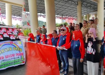 Dilepas Pj Bupati Limi, Karnaval Gebyar PAUD Berlangsung Meriah