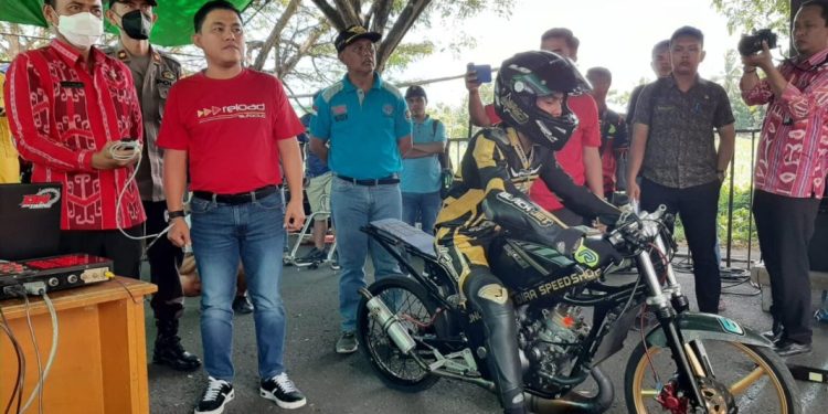 Sekda Tahlis Resmi Buka Kejuaraan Drag Race 2022
