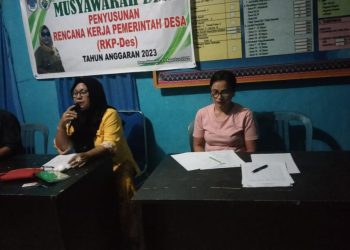 Susun RKPDes 2023, Pemdes Idumun Gelar Musdes