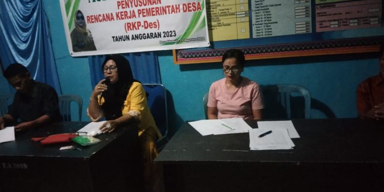 Susun RKPDes 2023, Pemdes Idumun Gelar Musdes