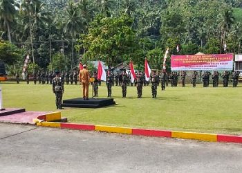 Pj Bupati Limi dipercaya jadi Irup HUT ke 18 Batalyon B Pelopor Satuan Brimob Polda Sulut