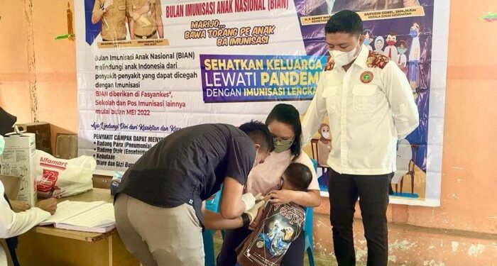 Sukseskan Program BIAN, Puskesmas Modayag Barat Turun ke Sekolah