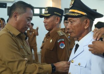 Bupati Lantik Empat Pejabat Boltim, Salah Satunya Camat Tutuyan