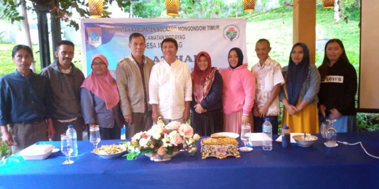 Pemdes Modayag Ikut Pelatihan Pemutahiran Data SDGs 2022 serta Penguatan Aparat Desa dan BPD