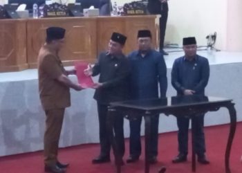 DPRD Bolmong Gelar Paripurna Tahap II,  Ranperda Bumdes dan Penyampaian KUA PPAS Tahun 2022