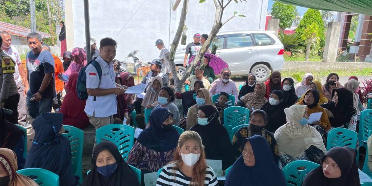 Hari ini, 336 KPM di Kecamatan Modayag, Modayag Barat dan Mooat Terima BLT BBM Tahap 2