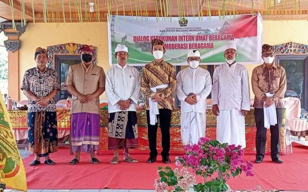 Silaturahmi Bersama Sejumlah Tokoh Agama Hindu, Anwar Abubakar: Hiduplah Penuh Rukun