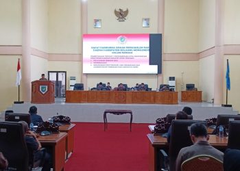 DPRD Bolmong Gelar Paripurna Tahap I, 3 Ranperda Inisiatif