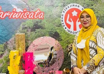 Ketua TP-PKK Boltim Hadiri Pameran Kriyanusa 2022