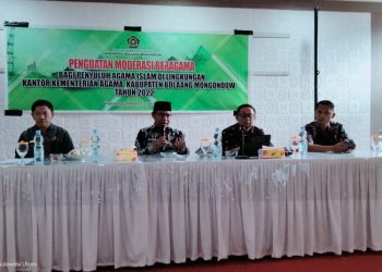 Penguatan Moderasi Beragama Program Prioritas Kemenag Bolmong