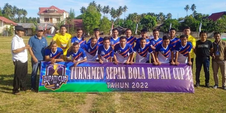 Bupati Cup I 2022; Modayag FC Menang WO atas Kotabunan Barat