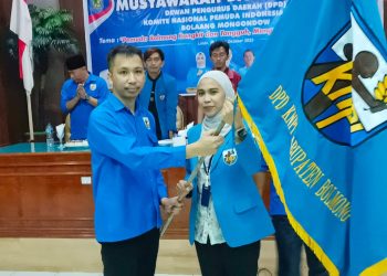 Hasil Musda, Feramitha Tiffany Mokodompit Resmi Nahkodai DPD KNPI Bolmong