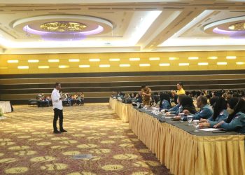 Bupati Buka Bimtek dan Rakon Tahun 2022 yang Digelar TP-PKK Boltim