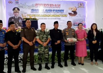 Bupati Hadiri HUT ke-3 Polres Boltim