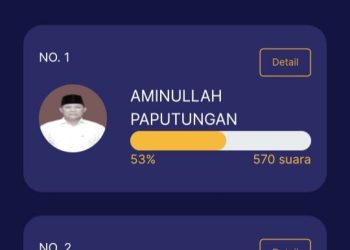 Nomor Urut 2 Tumbang, Aminulah Paputungan Sangadi Terpilih Desa Bungko