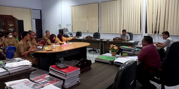 DPRD Kotamobagu Evaluasi Realisasi Anggaran Mitra Kerjanya