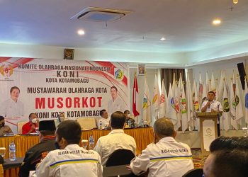 Mekal Terpilih Ketua KONI Kotamobagu 2022-2026
