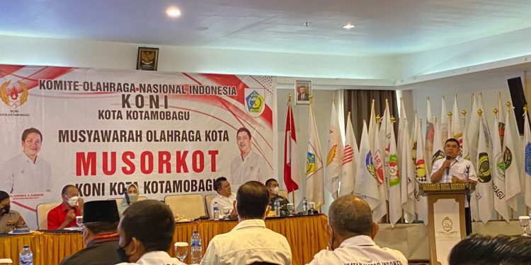 Mekal Terpilih Ketua KONI Kotamobagu 2022-2026