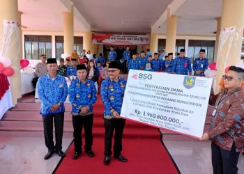 Pemkab Bolmong Terima Dana CSR Rp 1,9 Miliar dari BSG