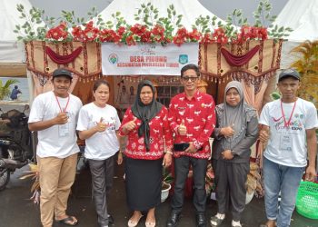 Ikut Festival Maleo dan Desa Expo Bolsel, Desa Pidung Menampilkan Karya Kerajinan Tangan dan Pesona Air Terjun