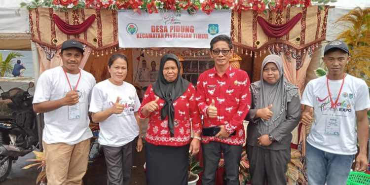 Ikut Festival Maleo dan Desa Expo Bolsel, Desa Pidung Menampilkan Karya Kerajinan Tangan dan Pesona Air Terjun