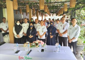 Wakili Bupati Boltim, Sekda Hadiri Kegiatan Tindak Lanjut dari Audit Kasus Stunting