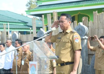 Bupati Boltim Pimpin Apel Kerja di Kecamatan Kotabunan