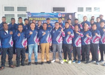 Bupati Lepas Kontingen Boltim Porprov XI 2022