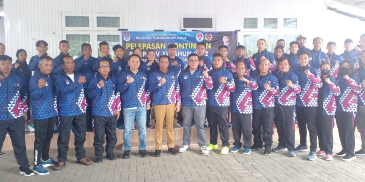 Bupati Lepas Kontingen Boltim Porprov XI 2022