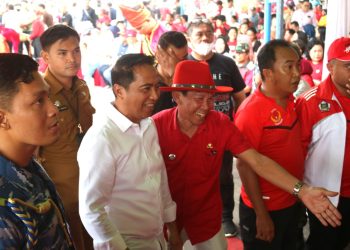 Bupati Boltim Hadiri Pembukaan Porprov XI Sulut 2022