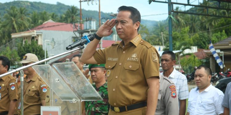 Bupati Boltim Pimpin Apel Kerja di Kecamatan Nuangan dan Motongkad